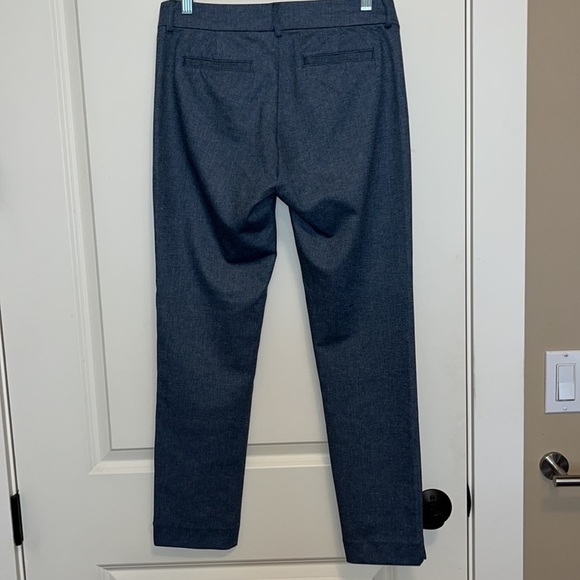KUT from the Kloth Women’s Navy /Grey Straight Leg Ankle Pant size 4 - Picture 4 of 9